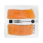 Lomos de salmón sin piel y sin espinas Hacendado congelado Lomos de salmón sin piel y sin espinas Hacendado congelado