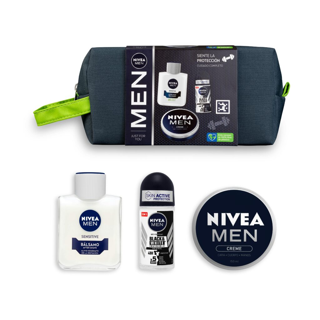 Lote corporal Nivea Men contiene crema 150 ml