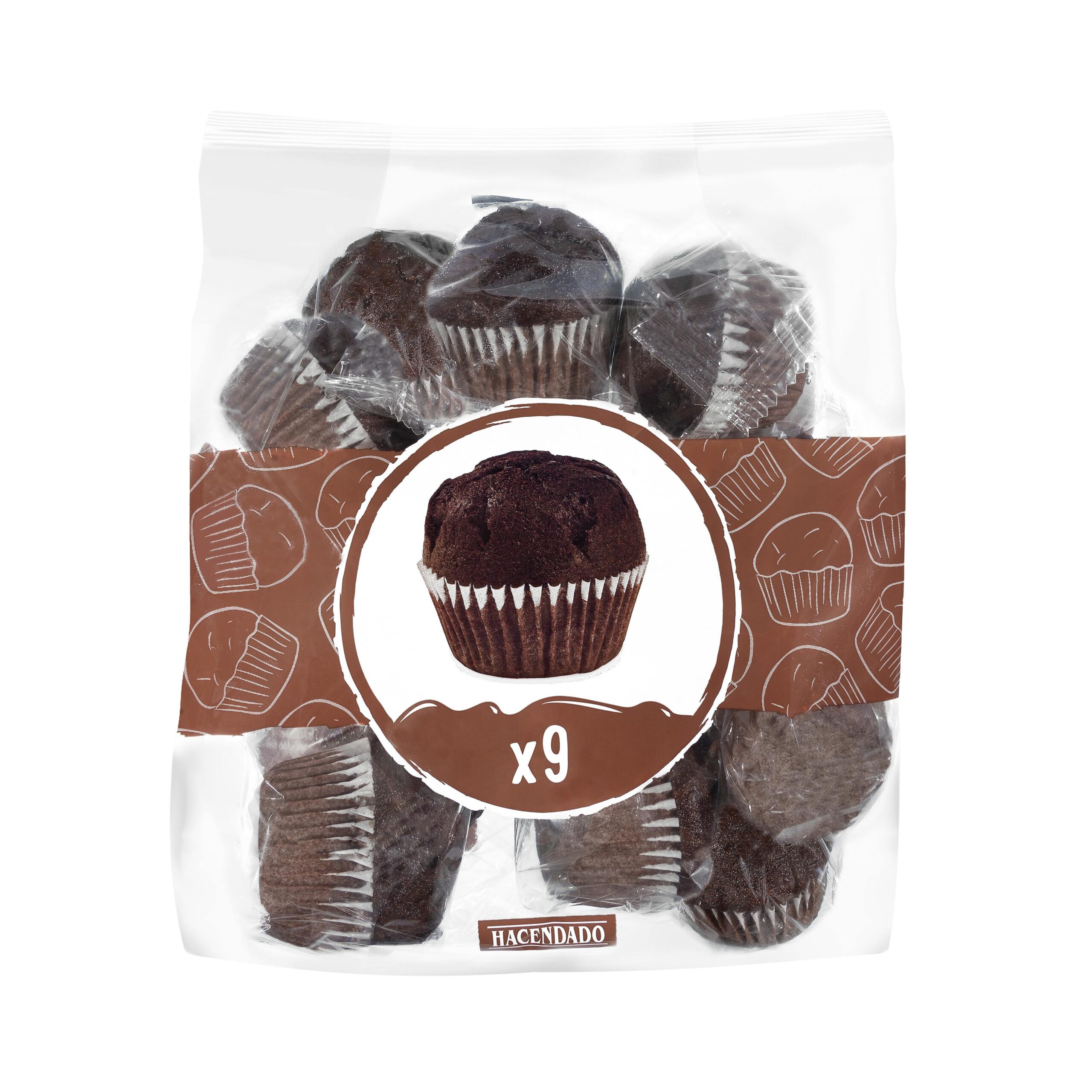 Magdalenas al cacao Hacendado Mercadona