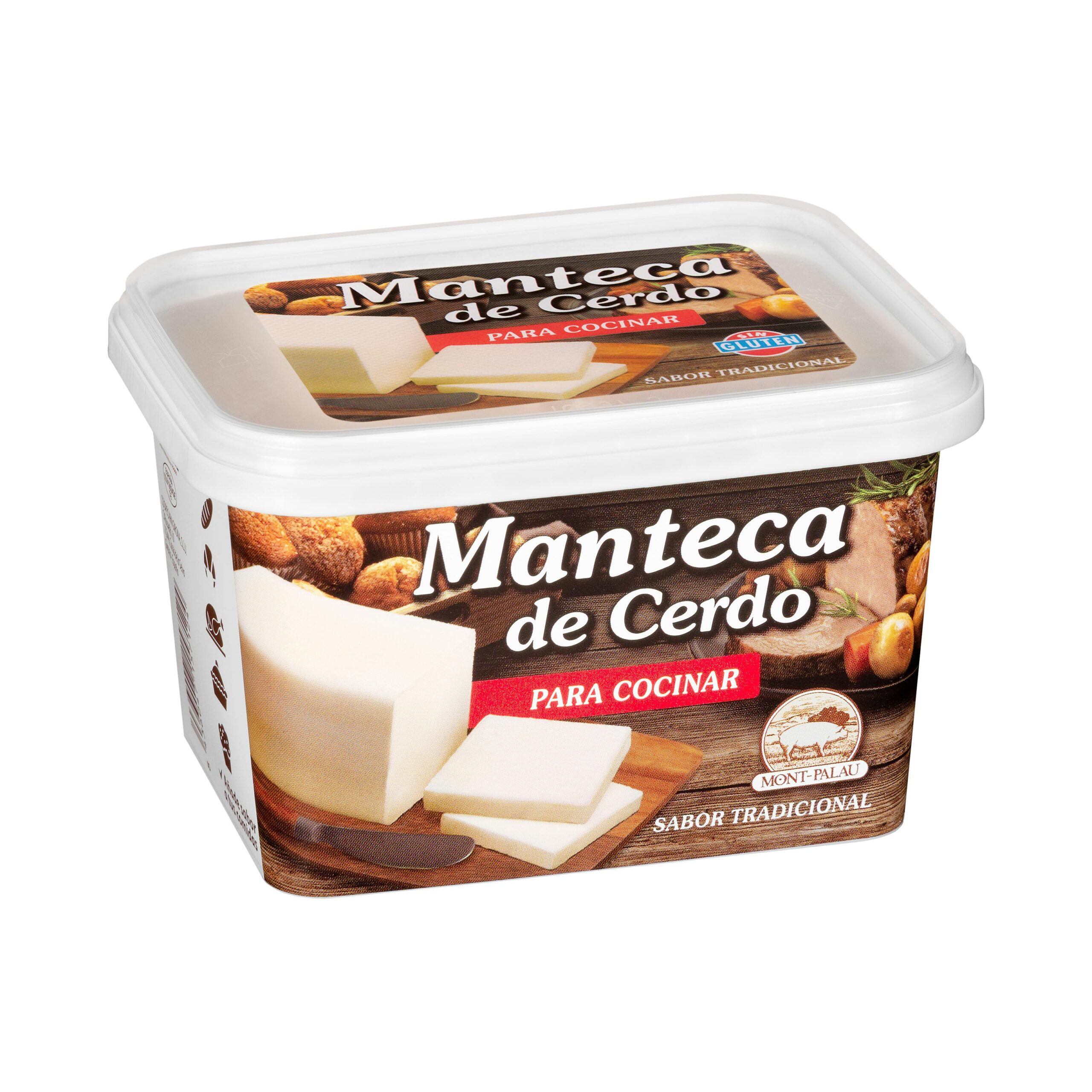 Manteca de cerdo Mont-Palau para cocinar Mercadona