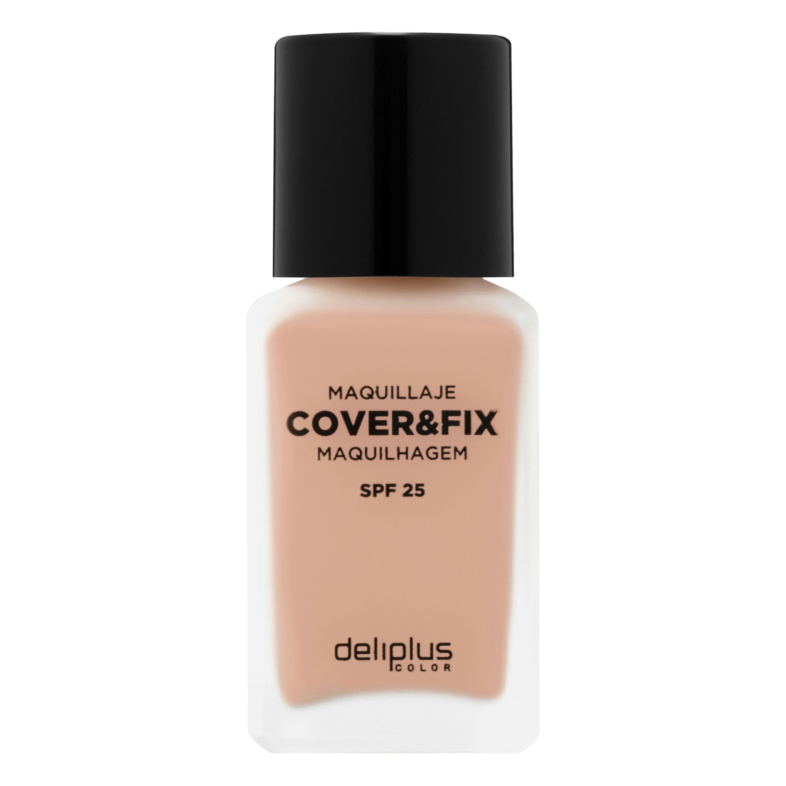 Maquillaje fluido Cover & Fix Deliplus 05 moka FPS 25 Mercadona