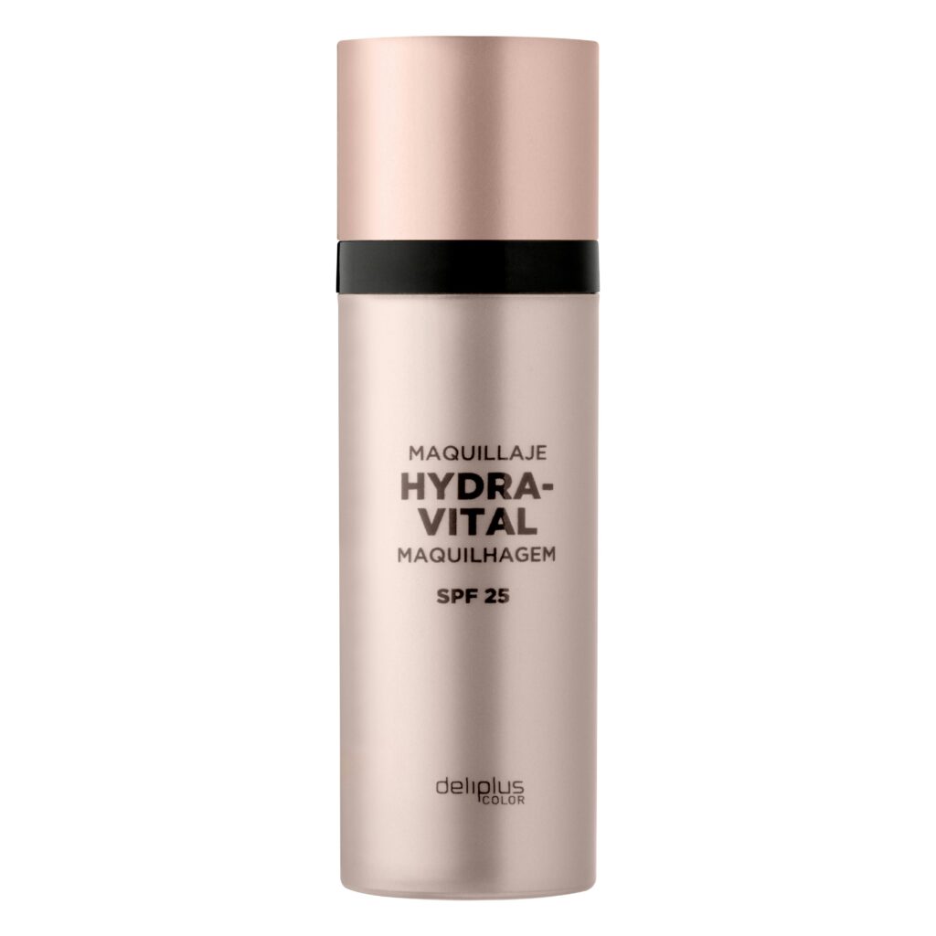 Maquillaje fluido Hydra-Vital Deliplus 01 beige claro FPS 25