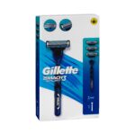 Maquinilla de afeitar recargable Gillette Mach Sport 3 hojas incluye tres recambios Maquinilla de afeitar recargable Gillette Mach Sport 3 hojas incluye tres recambios