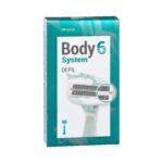 Maquinilla depilación recargable Deliplus Body System 6 hojas Maquinilla depilación recargable Deliplus Body System 6 hojas