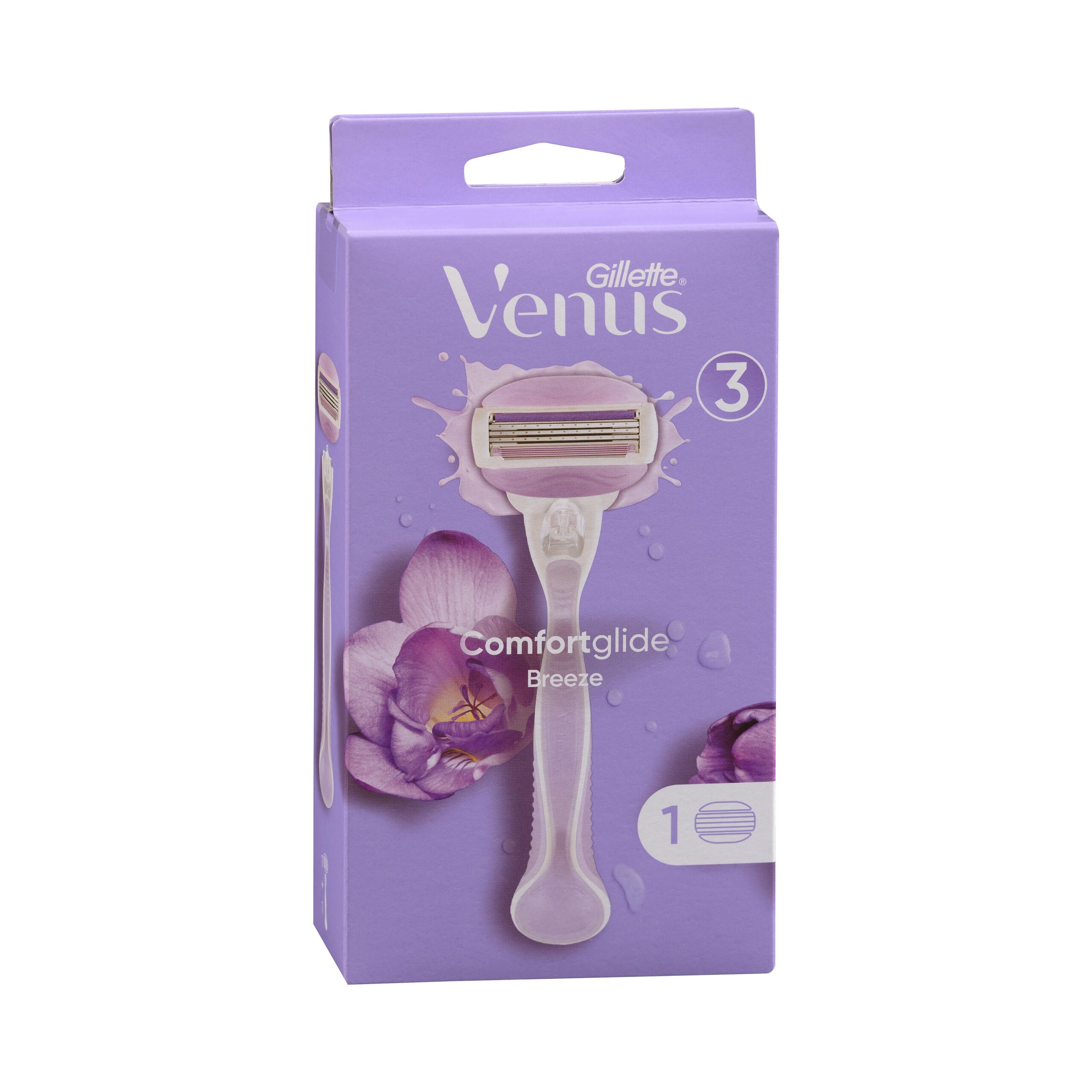 Maquinilla depilación recargable Gillette Venus Comfortglide Breeze 3 hojas Mercadona