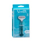 Maquinilla depilación recargable Gillette Venus Smooth 3 hojas con dos recambios Maquinilla depilación recargable Gillette Venus Smooth 3 hojas con dos recambios