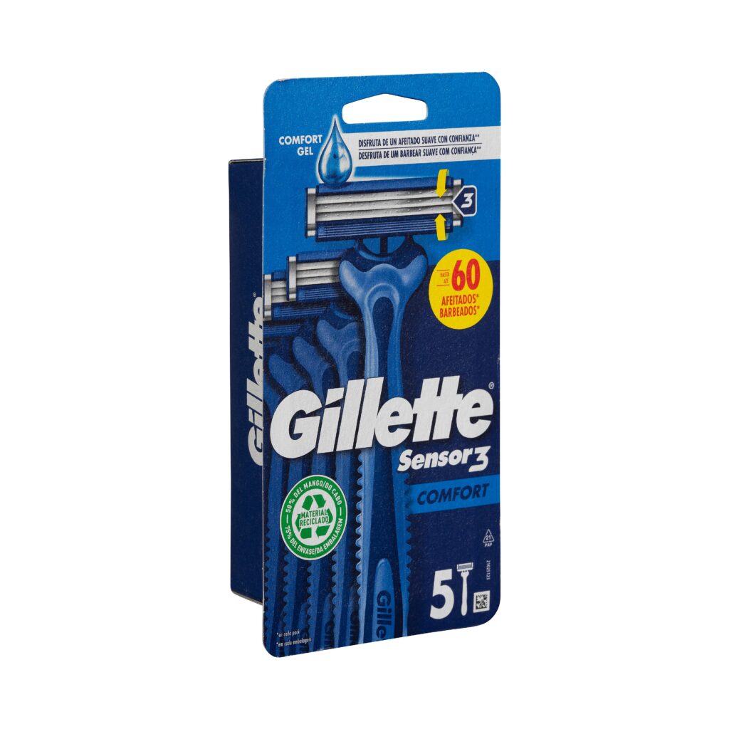 Maquinillas de afeitar desechables Gillette Sensor Comfort 3 hojas