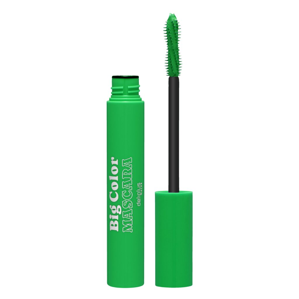 Máscara de pestañas Big Color Deliplus verde