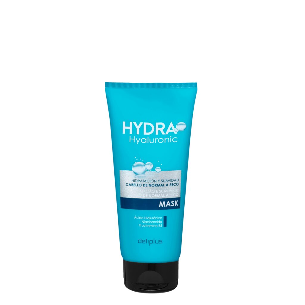 Mascarilla Hydra hyaluronic Deliplus cabello de normal a seco con ácido hialurónico