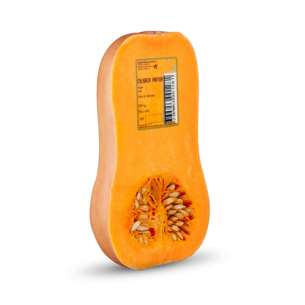 Media calabaza cacahuete