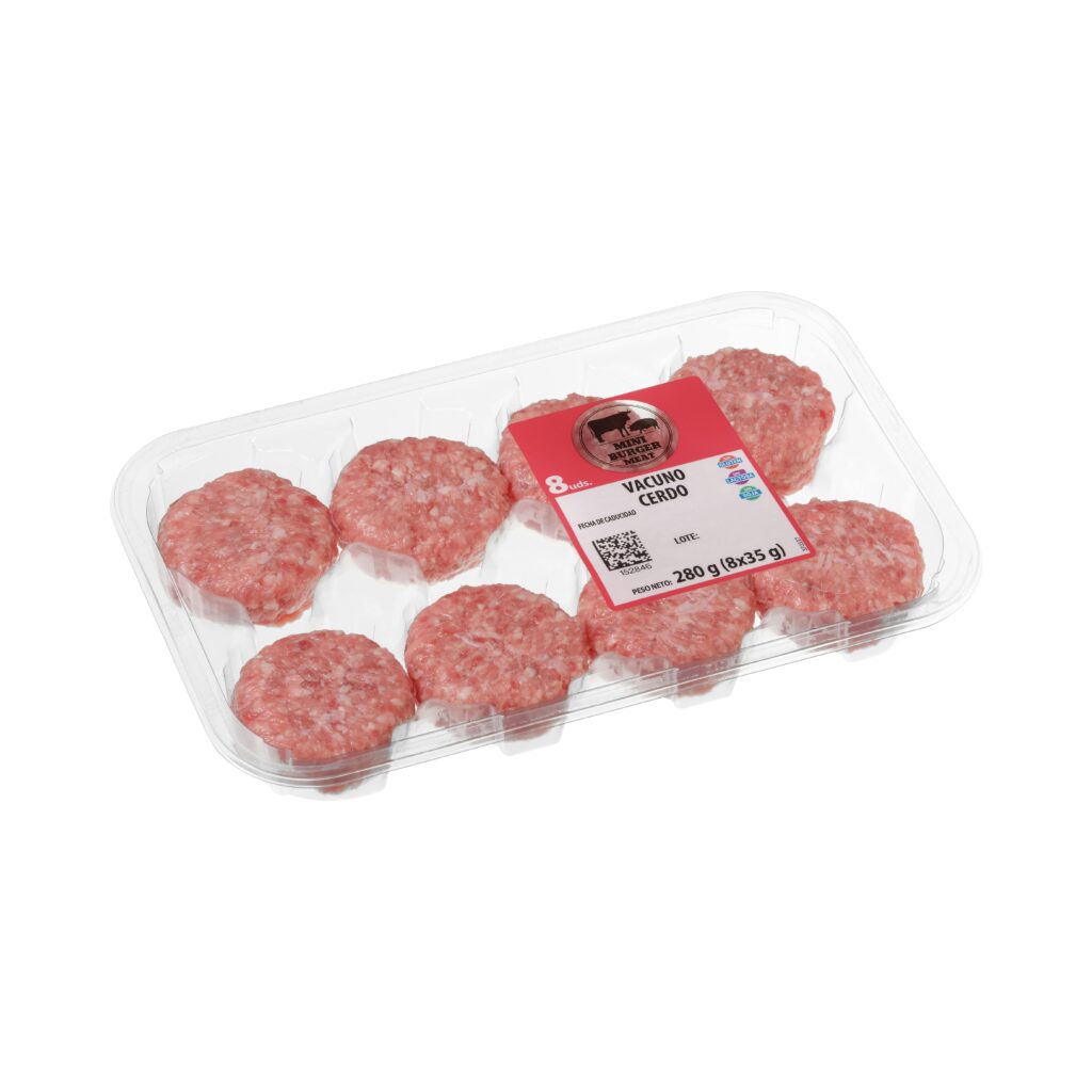 Mini burgers de vacuno y cerdo