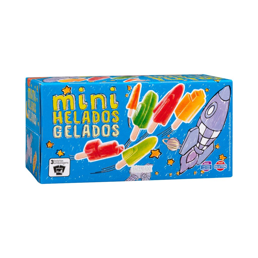Mini helados Hacendado