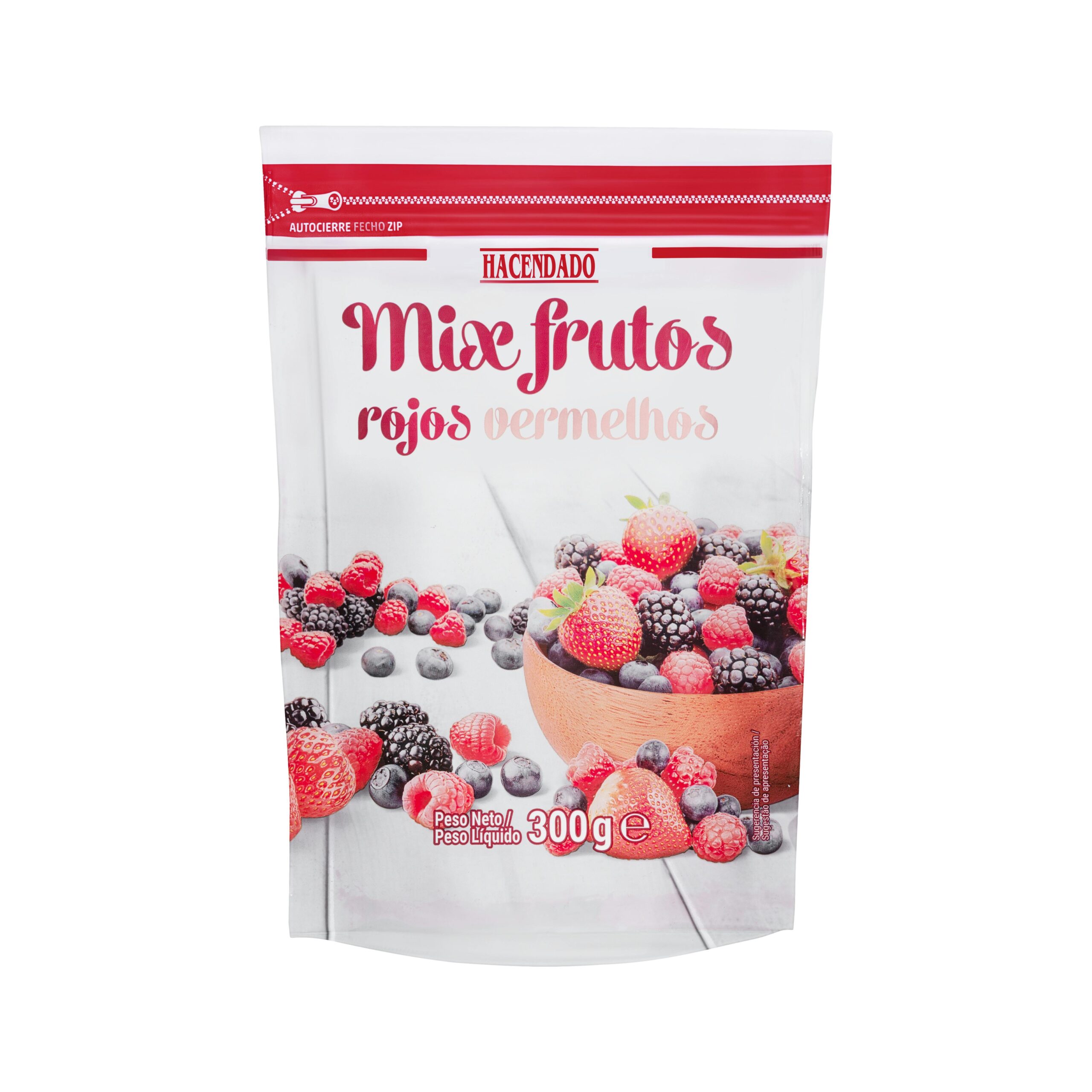 Mix de frutos rojos Hacendado ultracongeladas Mercadona