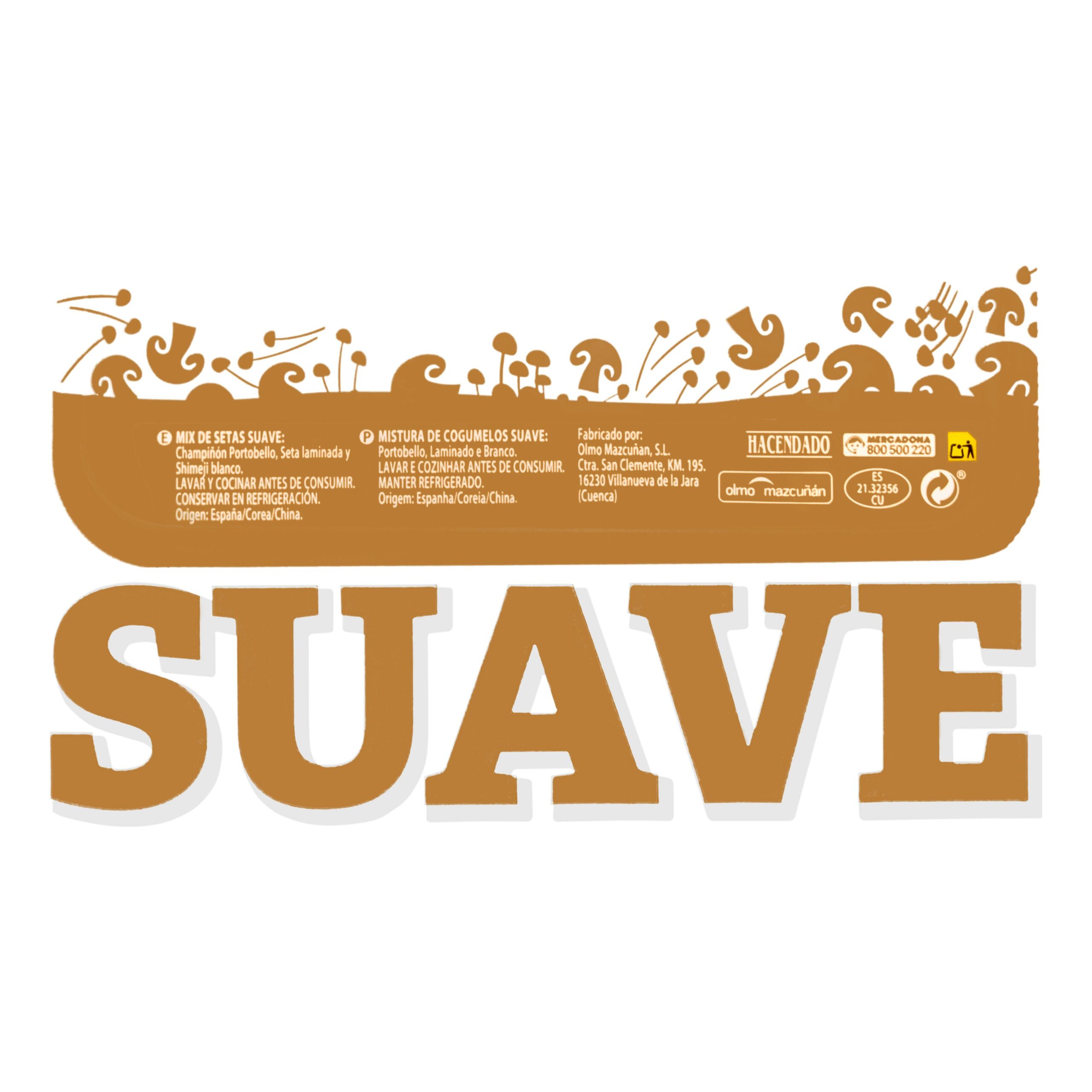 Etiqueta Mix de setas suave