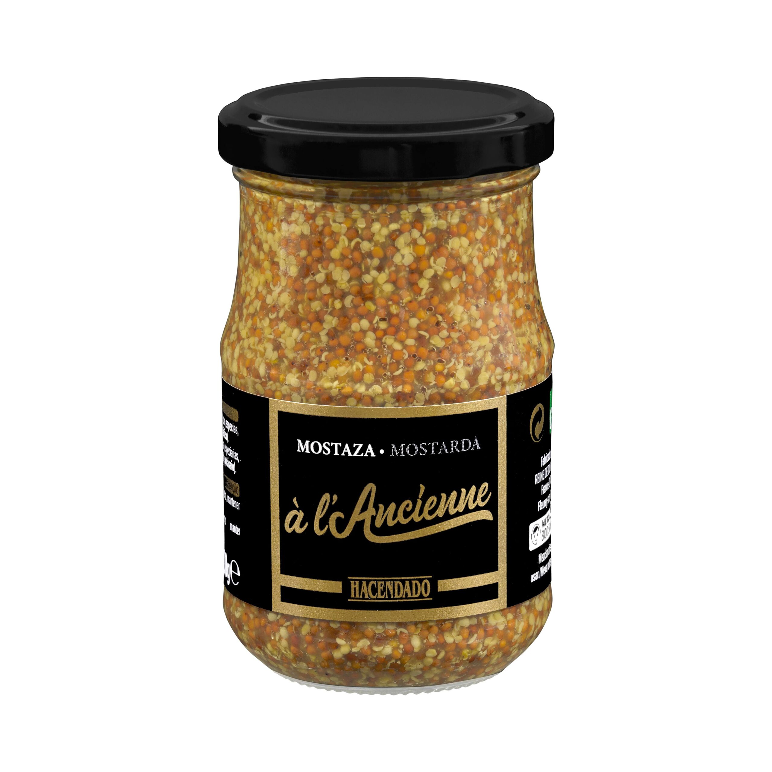 Mostaza a la antigua Hacendado Mercadona