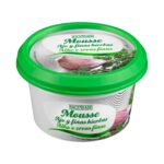 Mousse de queso de vaca con ajo y finas hierbas Hacendado Mousse de queso de vaca con ajo y finas hierbas Hacendado