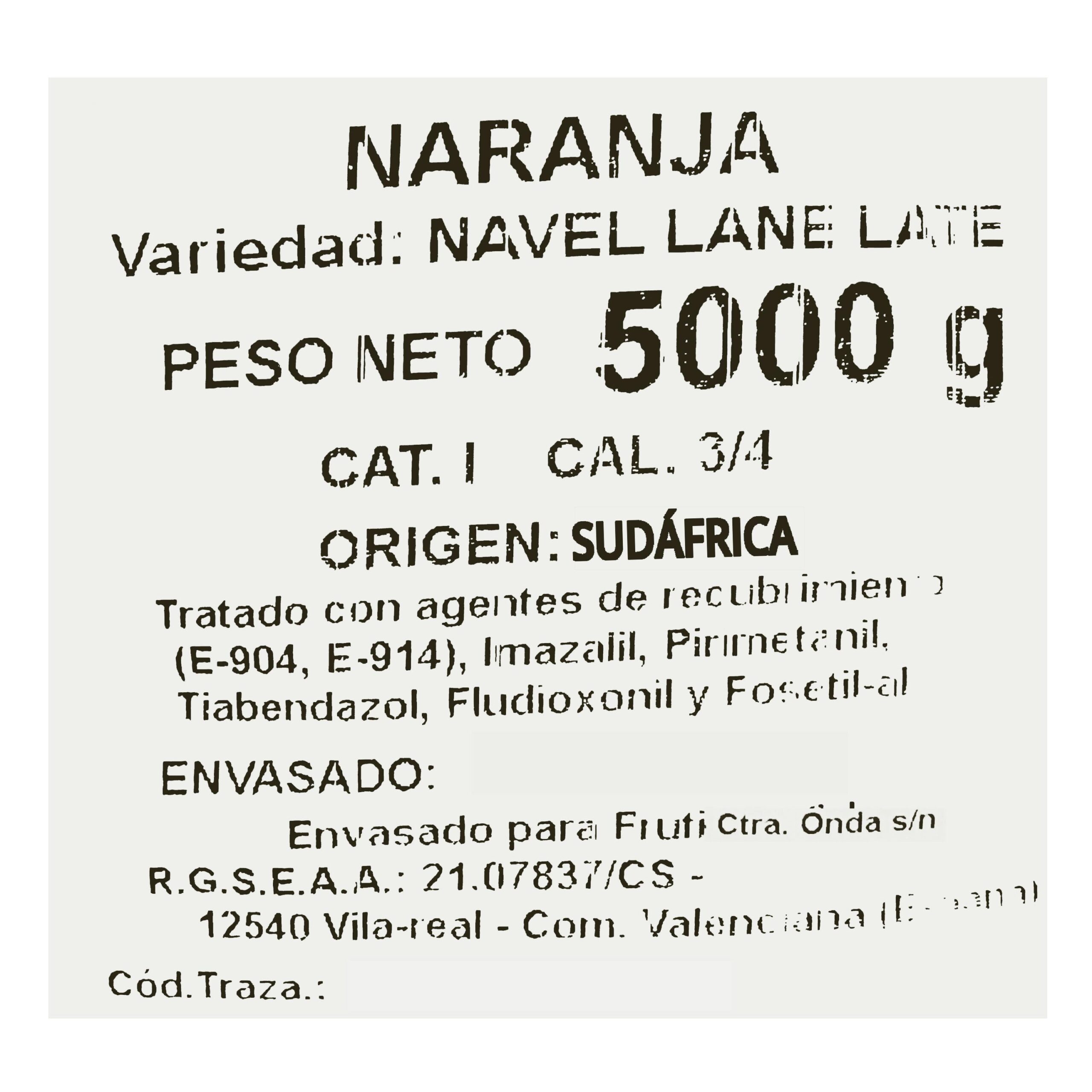 Etiqueta Naranjas