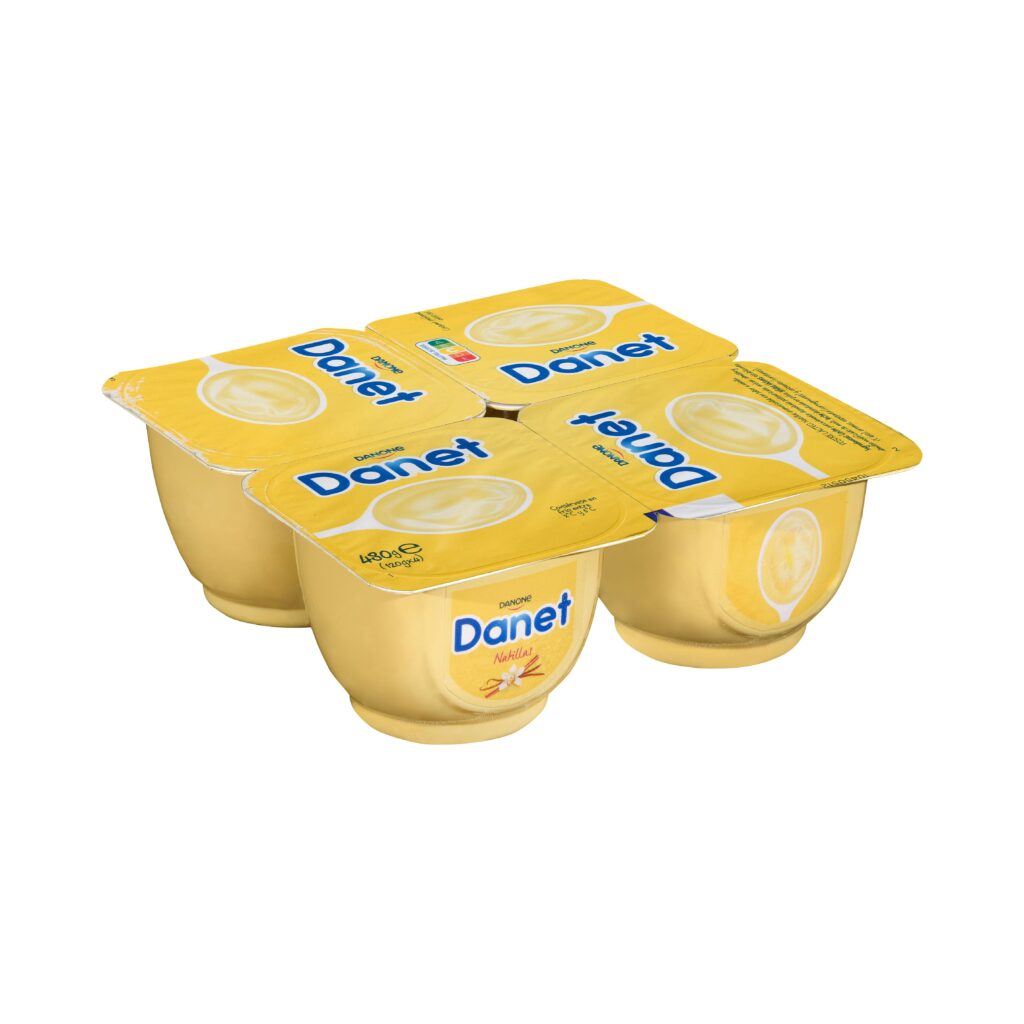 Natillas de vainilla Danet Danone