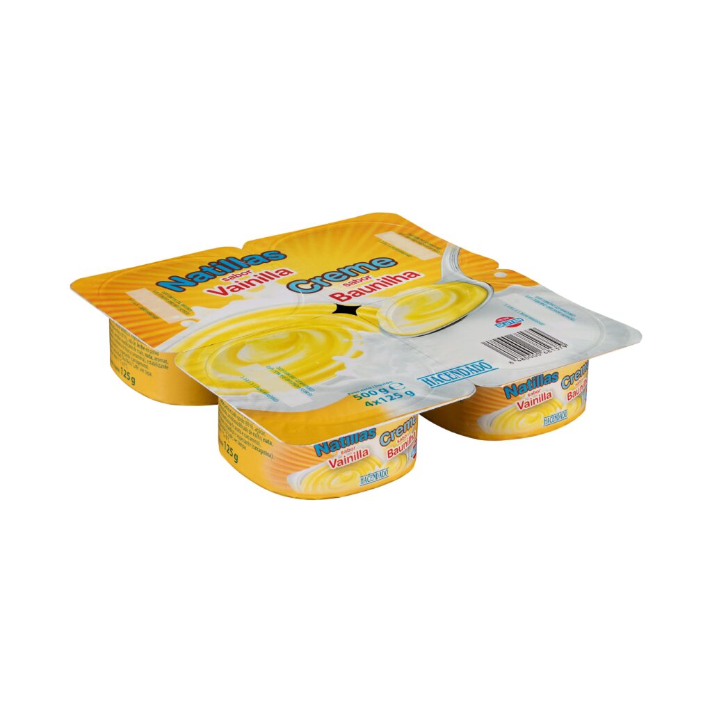 Natillas sabor vainilla Hacendado