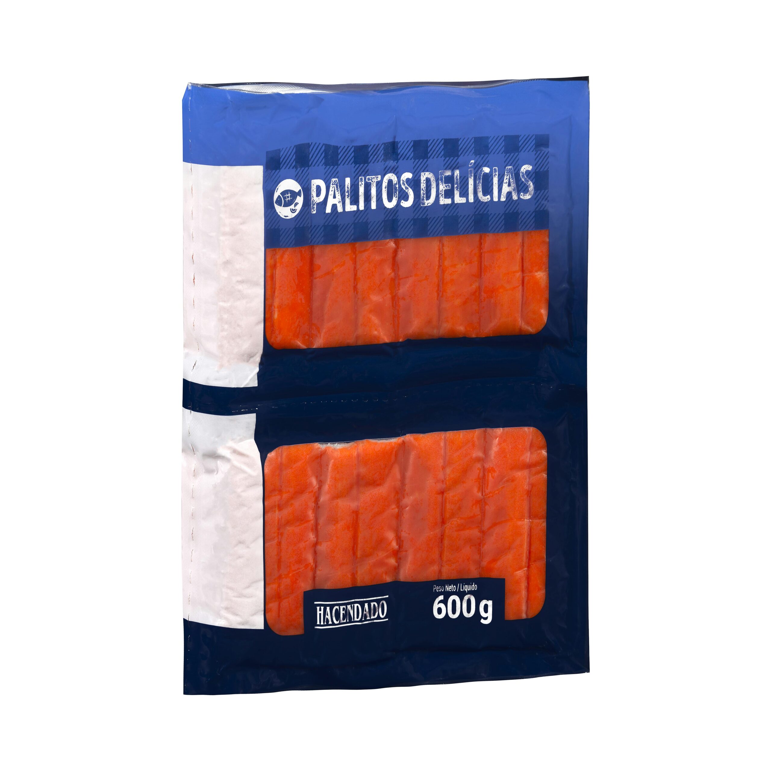 Palitos de surimi Hacendado ultracongelados Mercadona