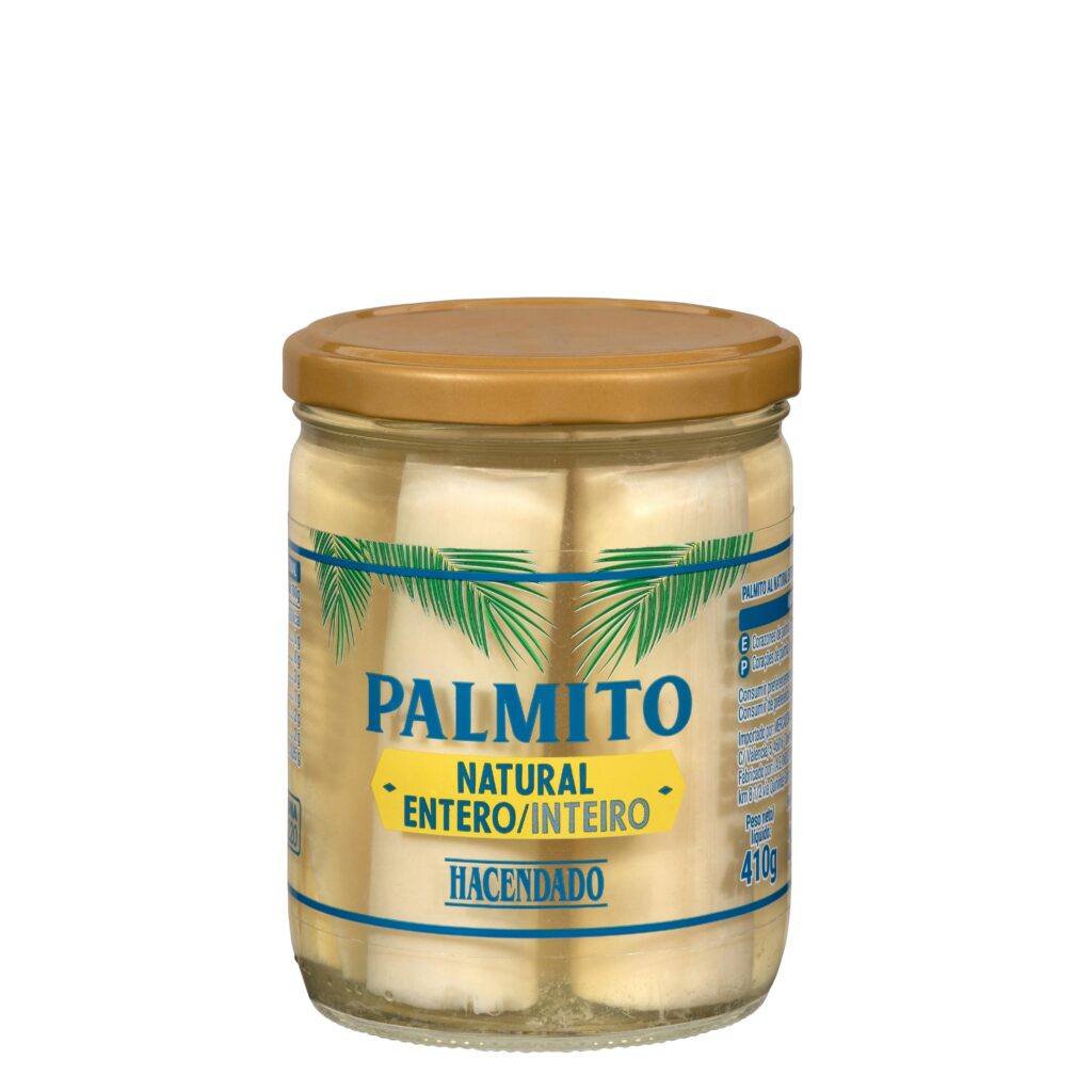 Palmito al natural entero Hacendado