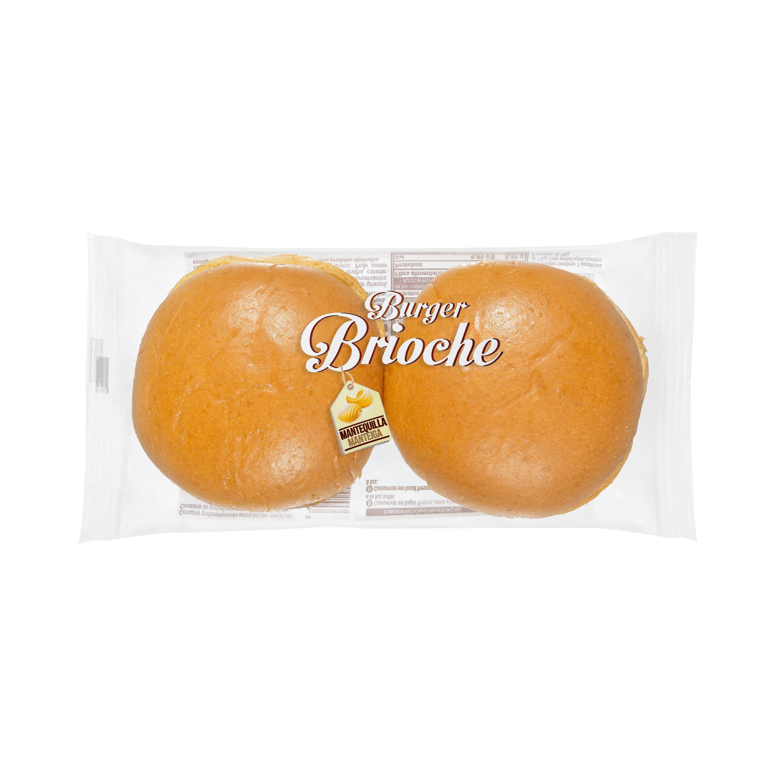 Pan de hamburguesa Brioche Hacendado Mercadona