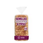 Pan de molde semillas y pipas de calabaza Hacendado Pan de molde semillas y pipas de calabaza Hacendado