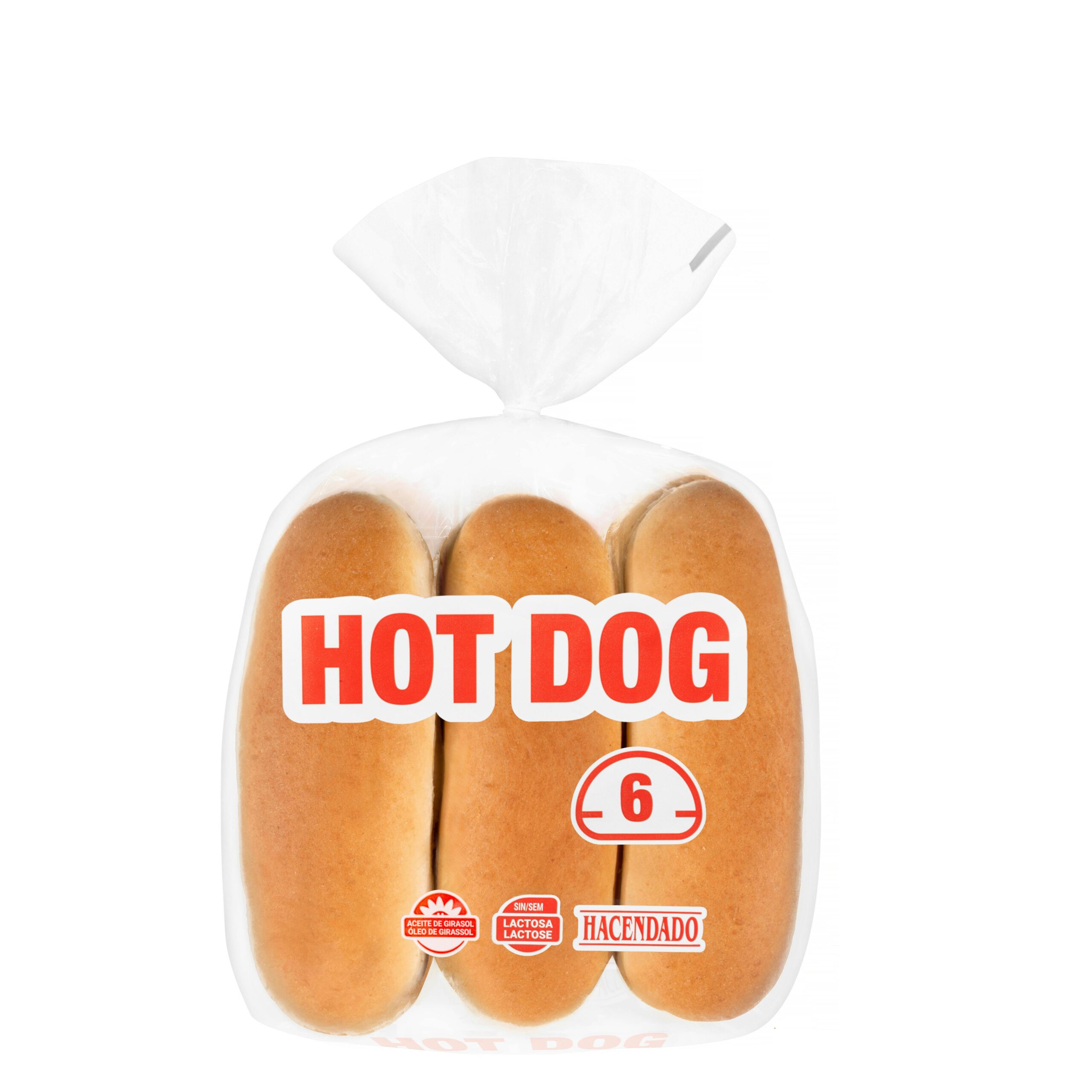 Pan hot dog Hacendado Mercadona