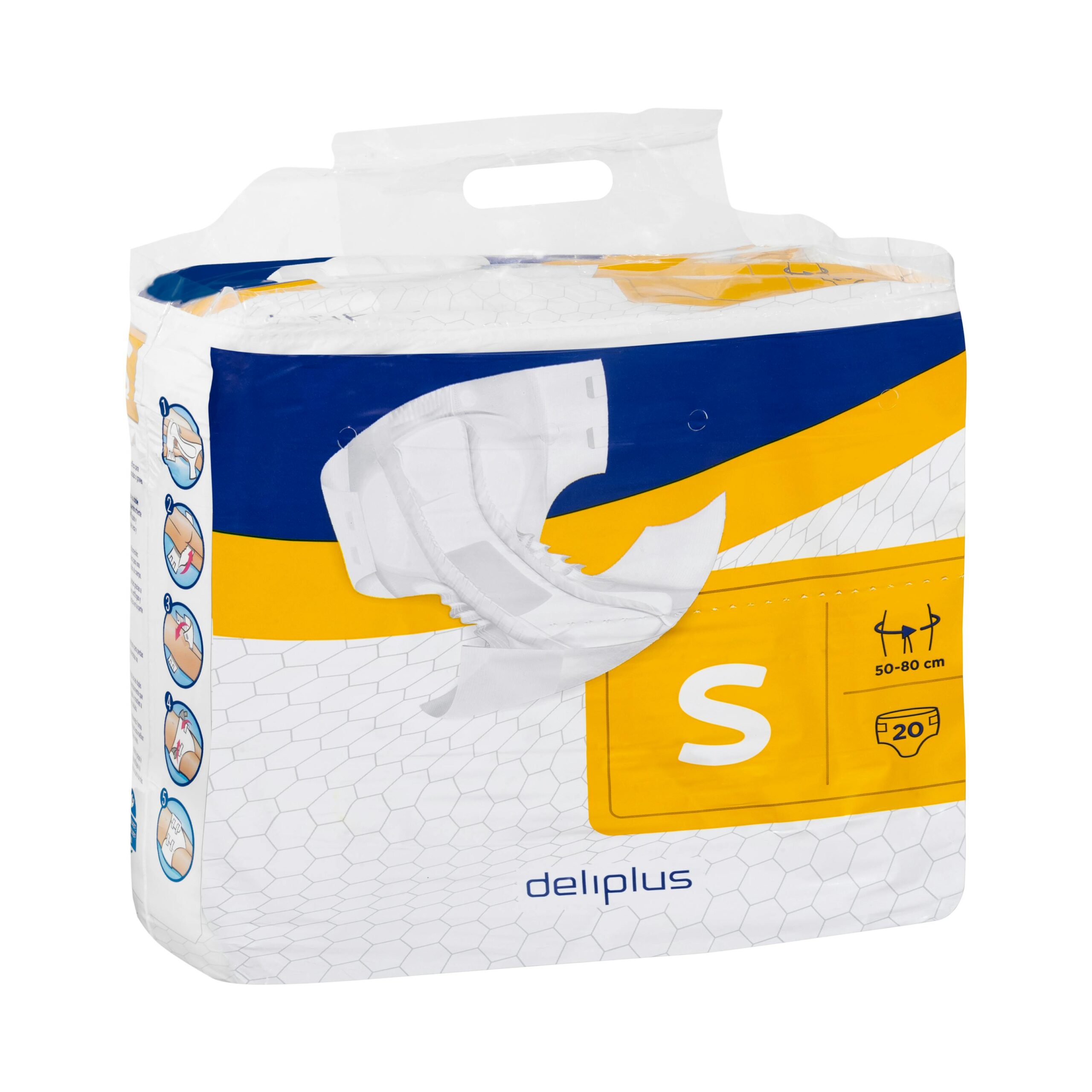Pañal junior talla S de 50-80 cm Deliplus Mercadona