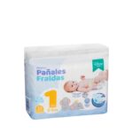 Pañales bebé talla 1 de 2-4 kg Deliplus Pañales bebé talla 1 de 2-4 kg Deliplus