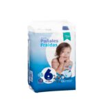 Pañales bebé talla 6 de 17-28 kg Deliplus Pañales bebé talla 6 de 17-28 kg Deliplus