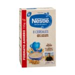 Papilla 8 cereales Nestlé +6 meses 0% azúcares añadidos Papilla 8 cereales Nestlé +6 meses 0% azúcares añadidos