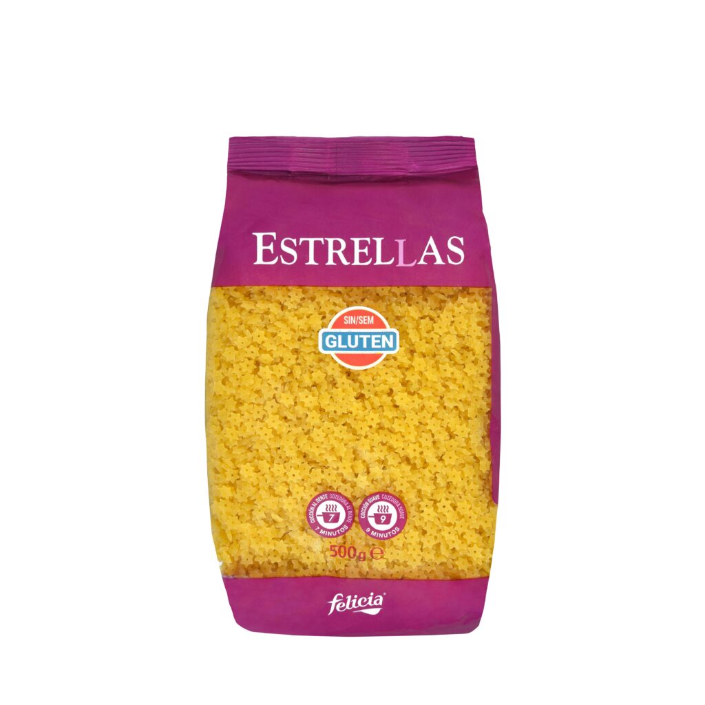 Pasta estrellas sin gluten Felicia para sopa