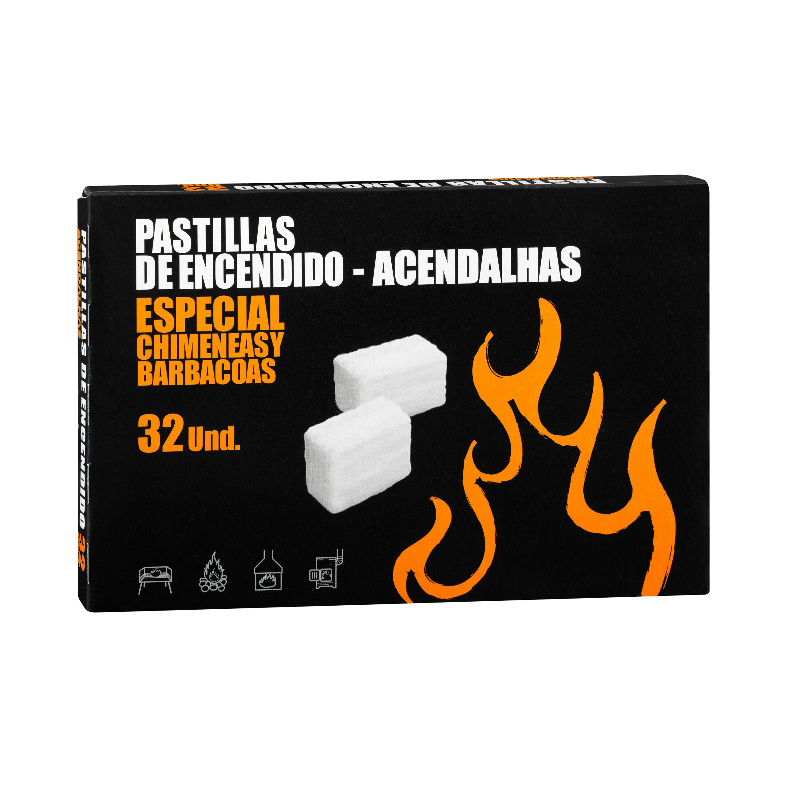 Pastillas enciende fuegos Encendido Mercadona