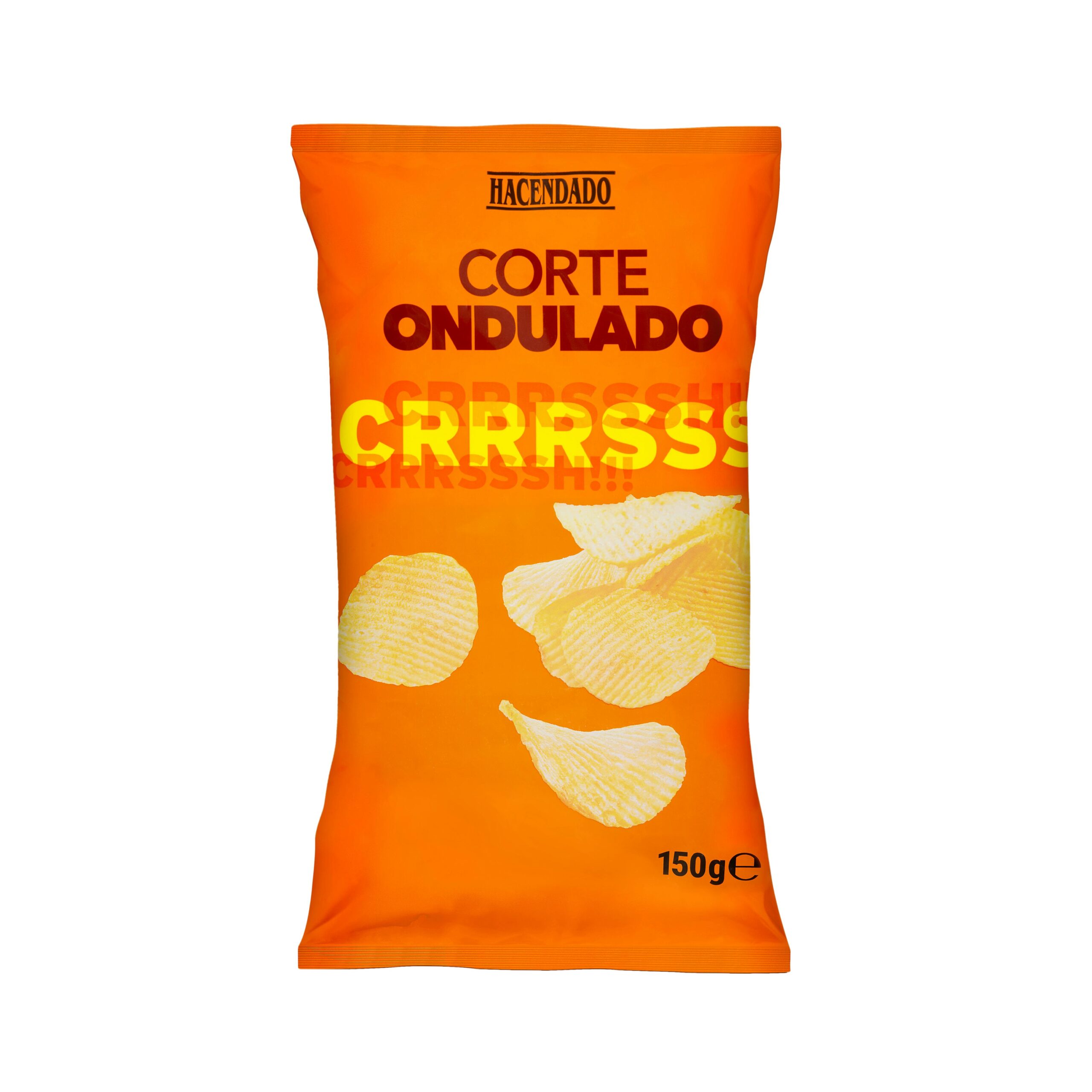 Patatas fritas corte ondulado Hacendado Mercadona