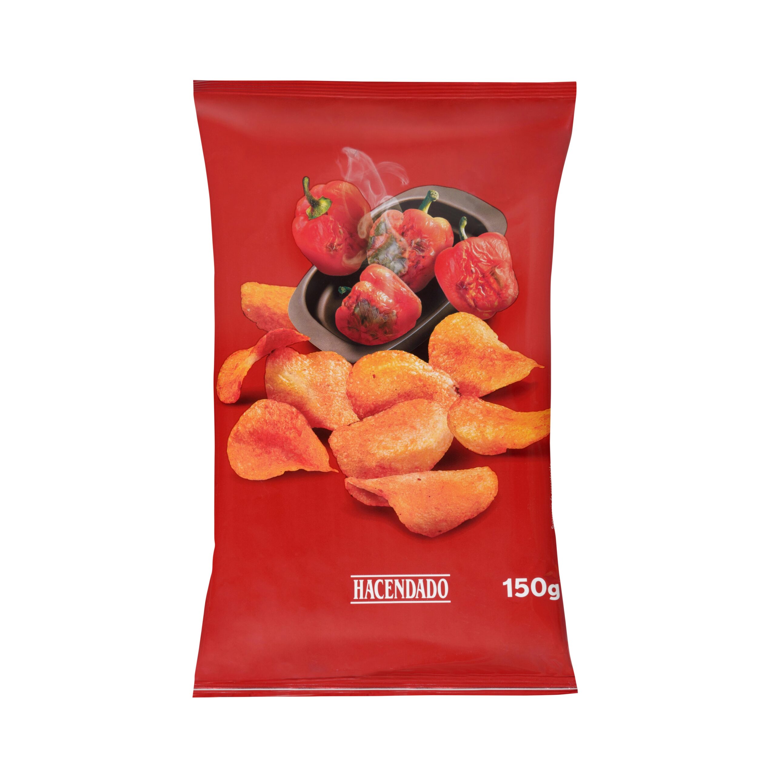 Patatas fritas sabor pimiento asado Hacendado Mercadona