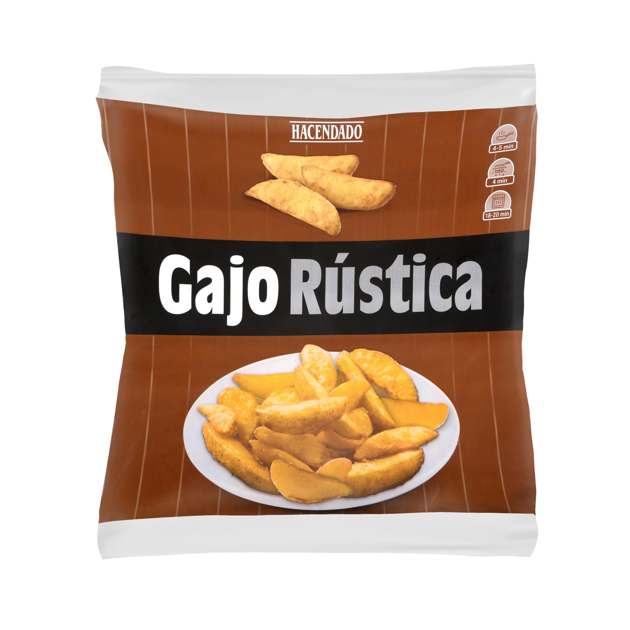 Patatas prefritas gajo Hacendado ultracongeladas Mercadona