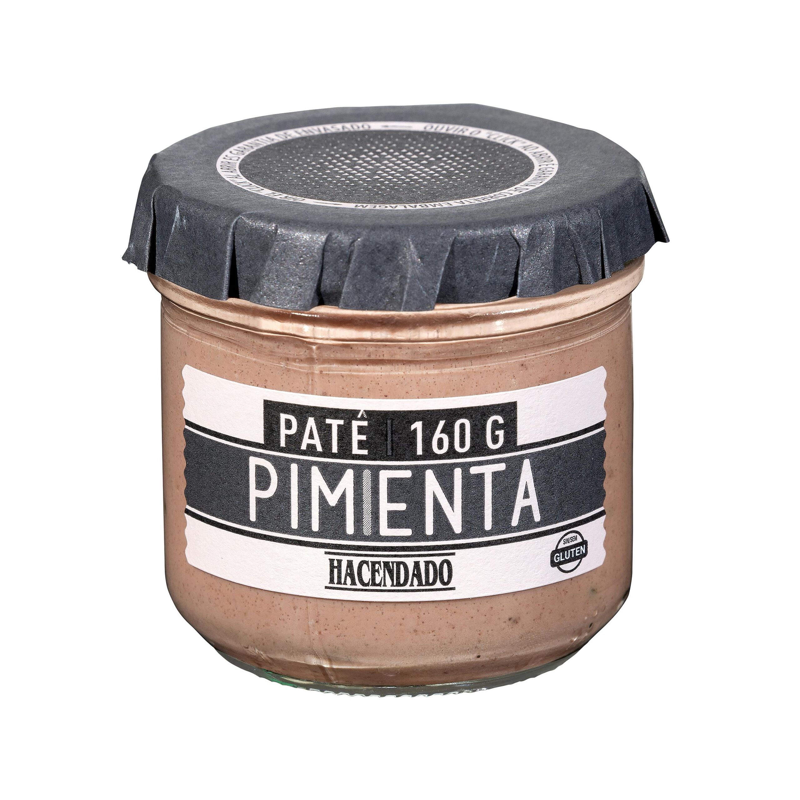 Paté de cerdo con pimienta Hacendado Mercadona