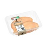 Pechugas enteras de pollo certificado alimentado con un 50% de maíz Pechugas enteras de pollo certificado alimentado con un 50% de maíz