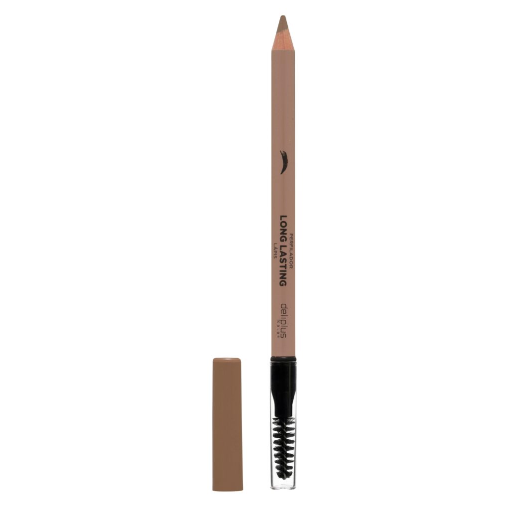 Perfilador de cejas Long Lasting Deliplus 01 claro con cepillo