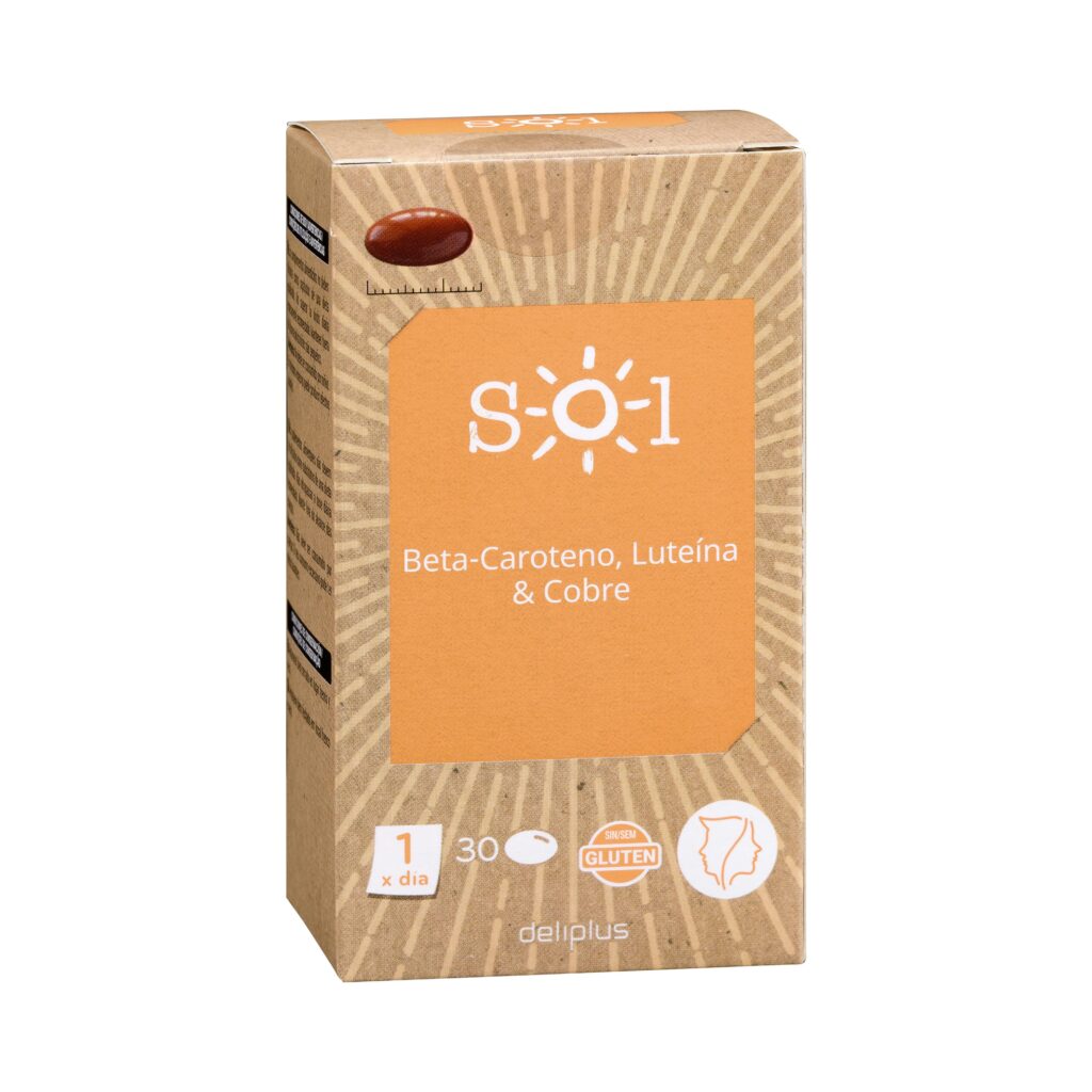 Perlas Sol Deliplus contiene beta-caroteno