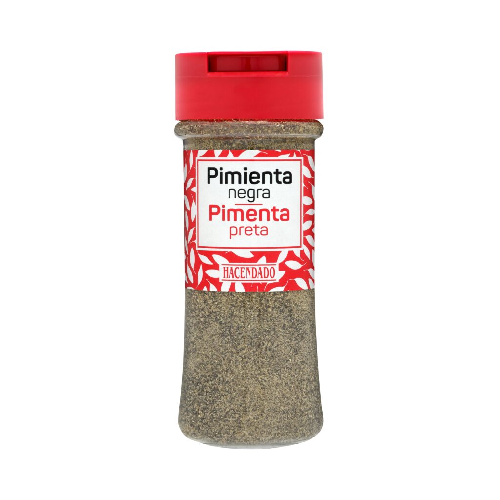 Pimienta negra molida Hacendado