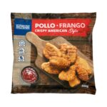 Pollo marinado rebozado Crispy American Style Hacendado ultracongeladas Pollo marinado rebozado Crispy American Style Hacendado ultracongeladas