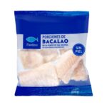 Porciones de bacalao sin piel MareDeus ultracongelado en su punto de sal Porciones de bacalao sin piel MareDeus ultracongelado en su punto de sal