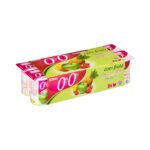 Postre lácteo con fruta Hacendado 0% m.g 0% sin azúcares añadidos 2 manzana, 2 mango, 2 piña y 2 fresa Postre lácteo con fruta Hacendado 0% m.g 0% sin azúcares añadidos 2 manzana