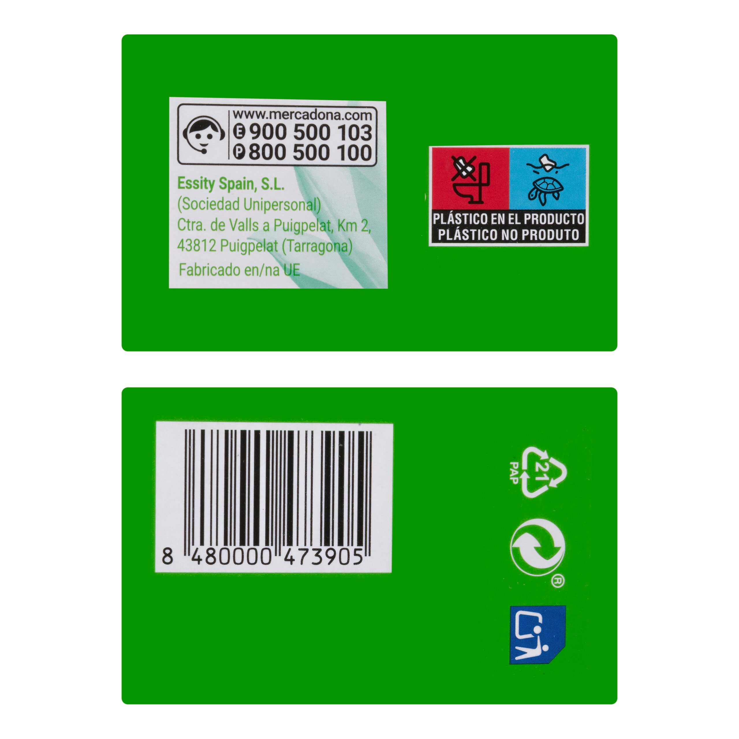 Etiqueta Protegeslip micro Deliplus Fresh