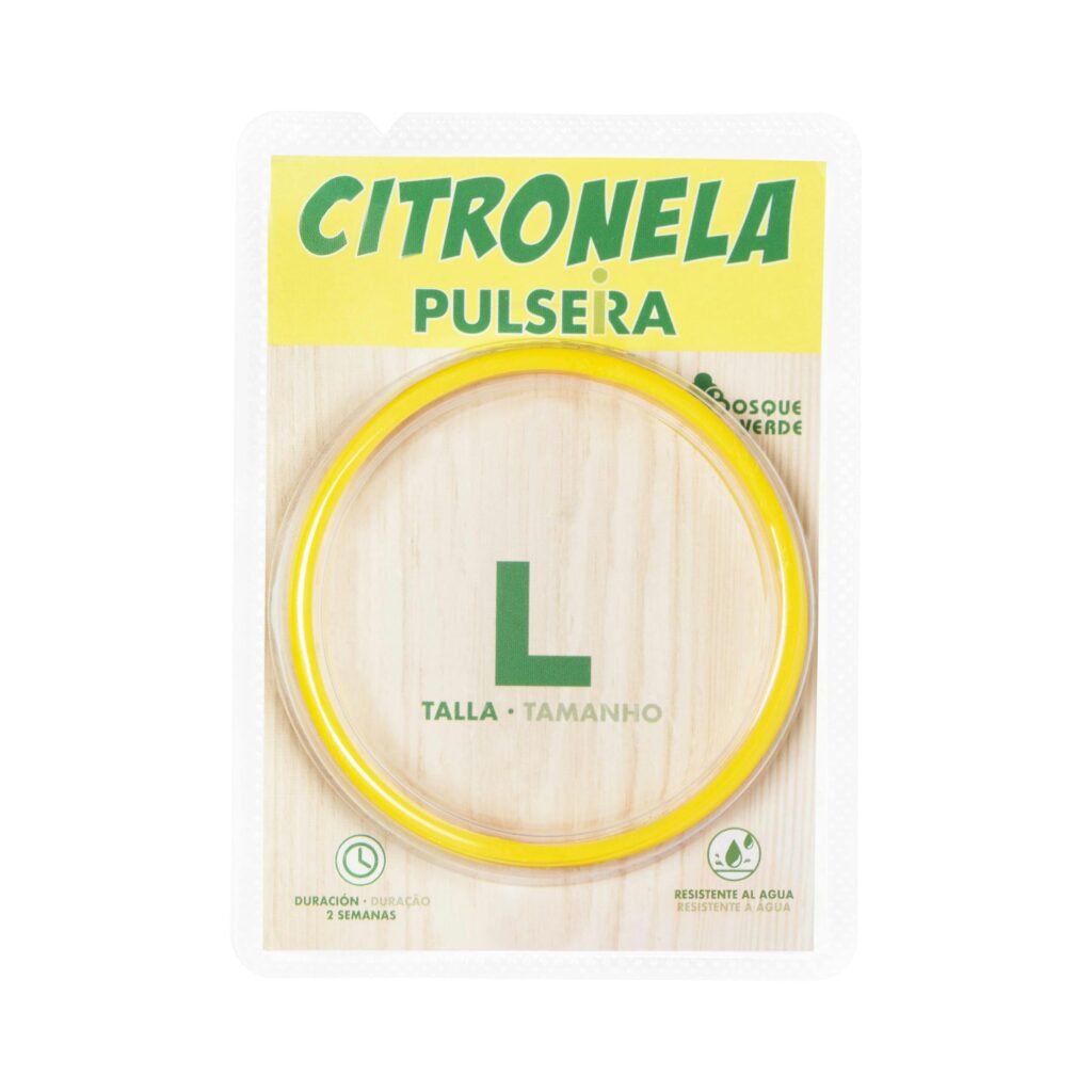 Pulsera de citronela talla L duración 2 semanas
