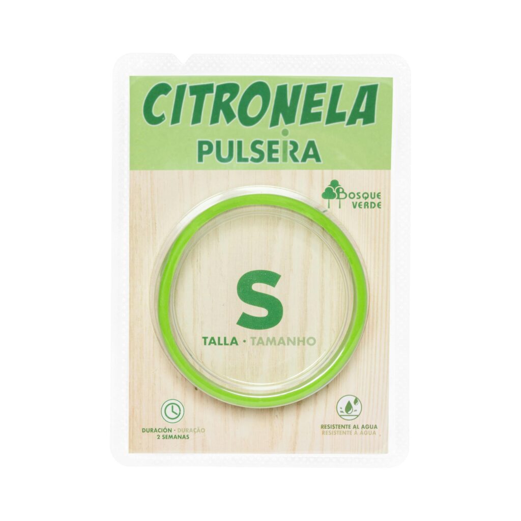 Pulsera de citronela talla S duración 2 semanas