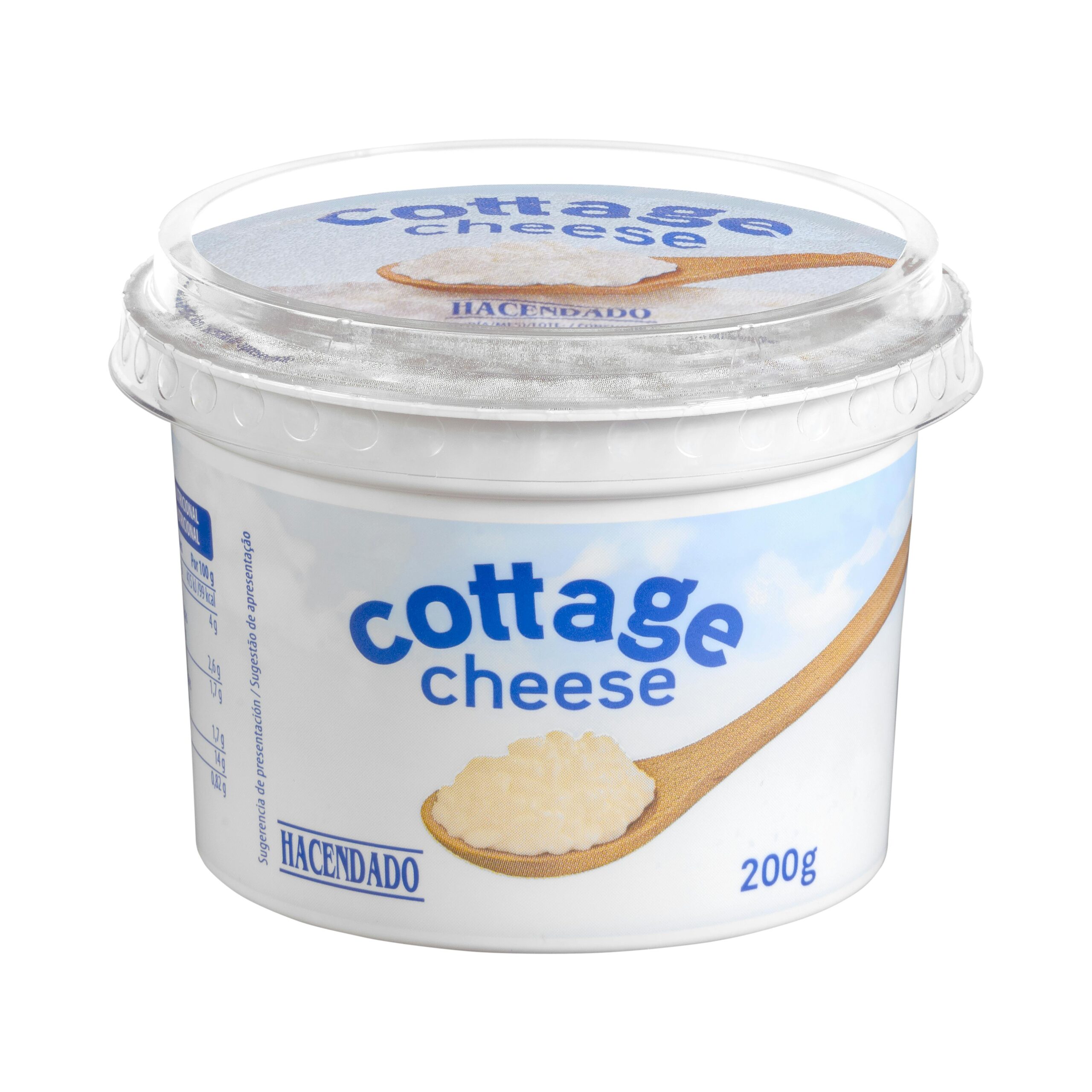 Queso fresco cottage semidesnatado de vaca Hacendado Mercadona