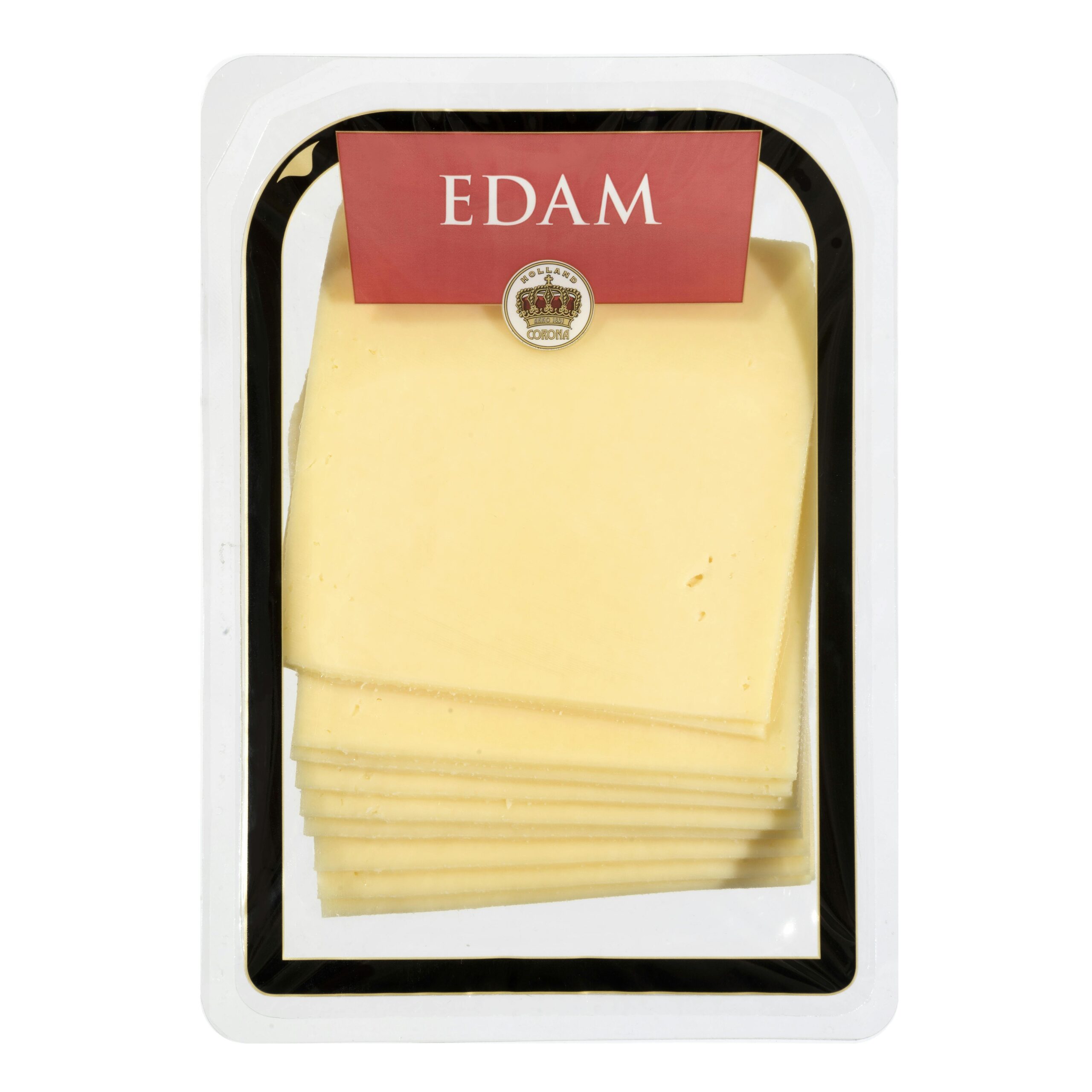 Queso lonchas edam de vaca Holland Corona Mercadona